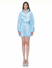 Regal Sky Blue Pantsuit