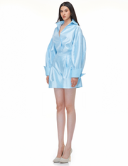 Regal Sky Blue Pantsuit