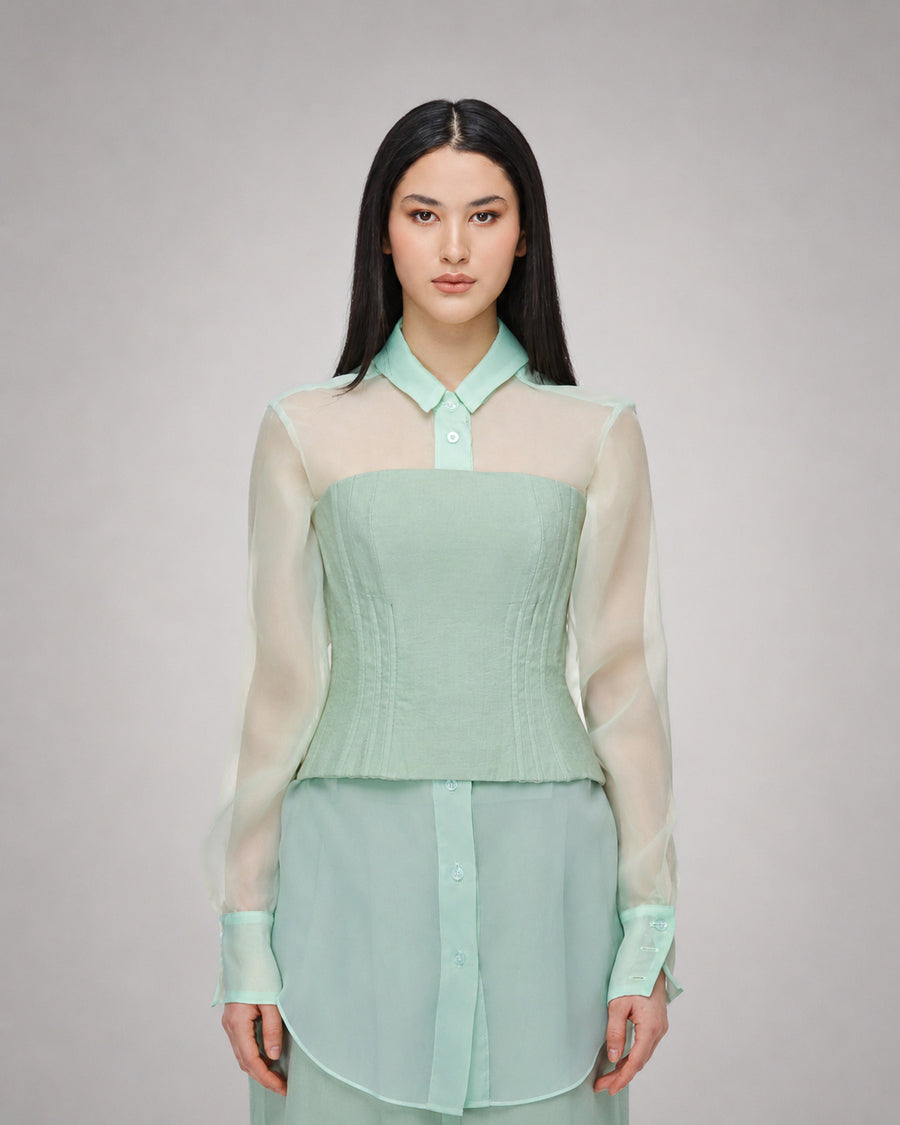 Ethereal Mint Pantsuit
