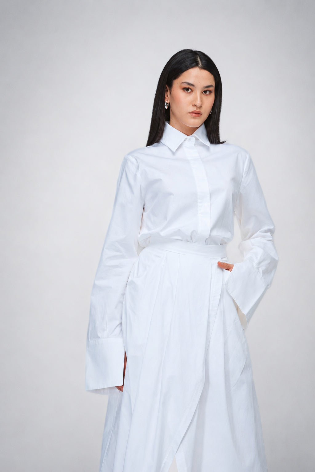 White Skirt Set