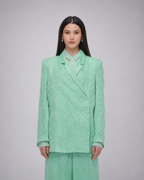 Mint Architectural Suit Set