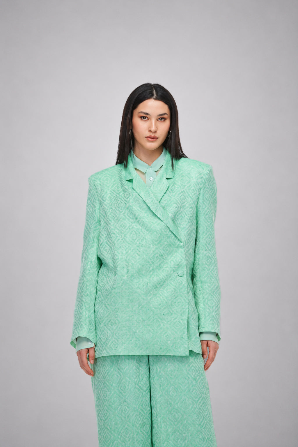 Mint Architectural Suit Set