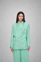 Mint Architectural Suit Set