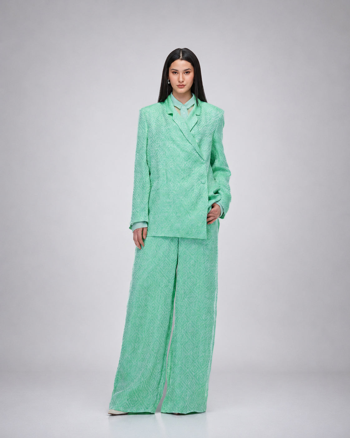 Mint Architectural Suit Set