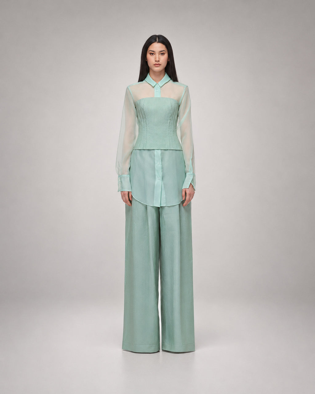 Ethereal Mint Pantsuit