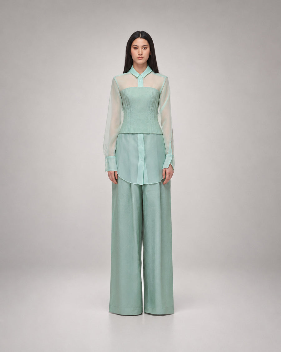 Ethereal Mint Pantsuit