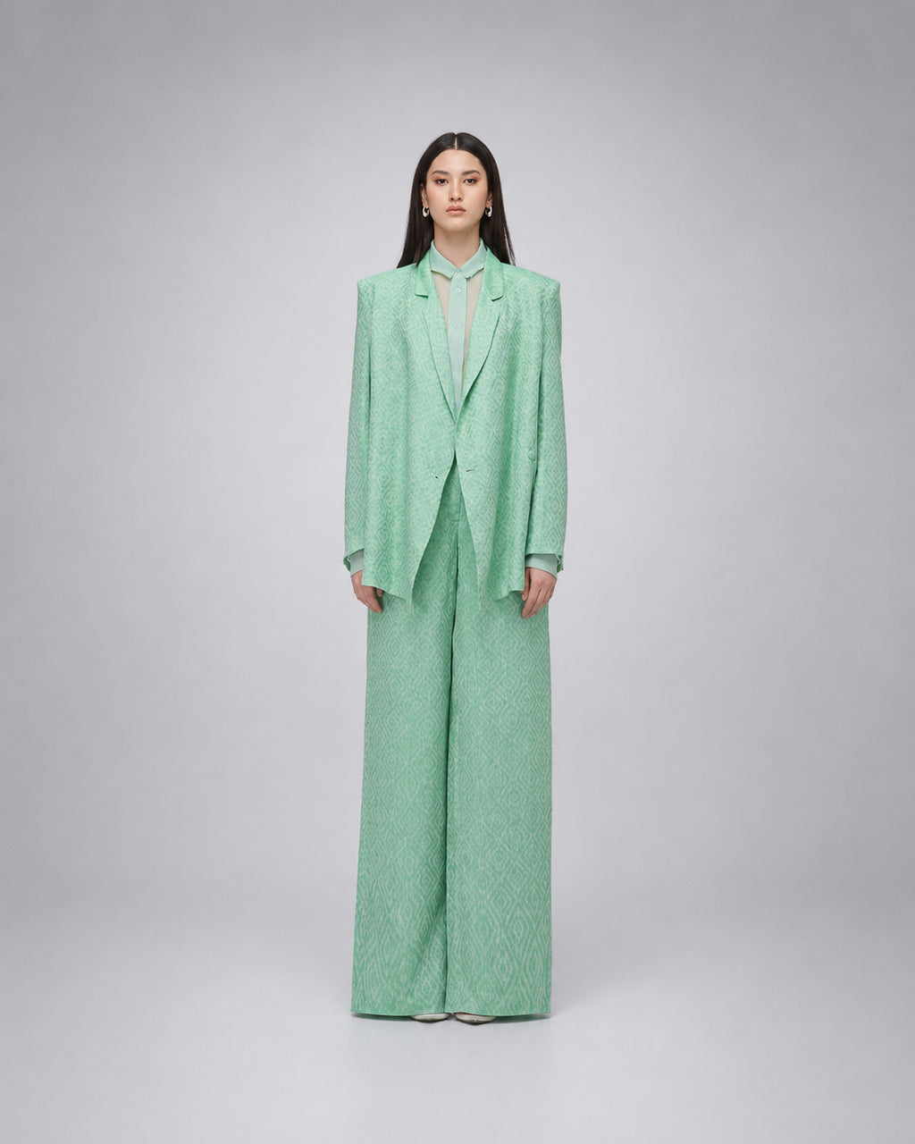Mint Architectural Suit Set