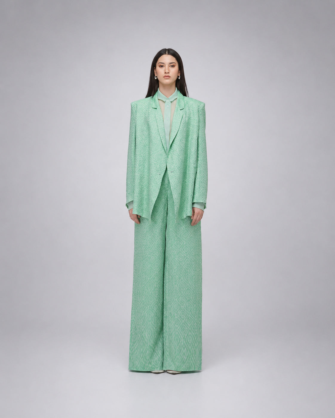 Mint Architectural Suit Set