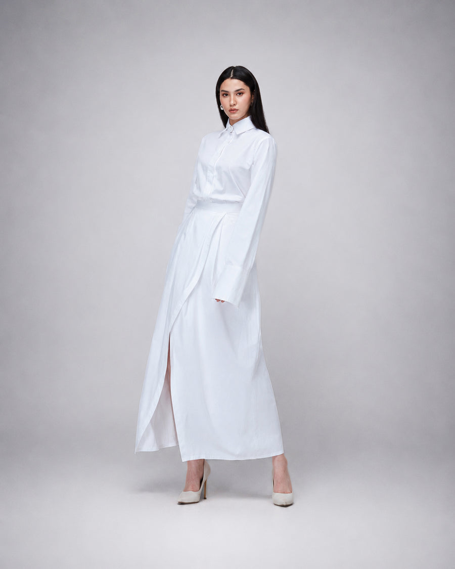 White Skirt Set