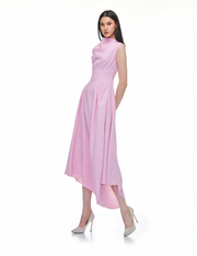 Pink Aura Midi Dress