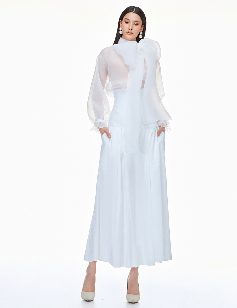 White Swan Blouse