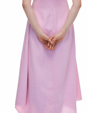 Pink Aura Midi Dress